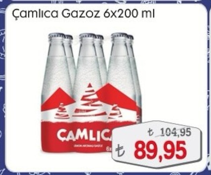 Çamlıca Gazoz 6X200 Ml