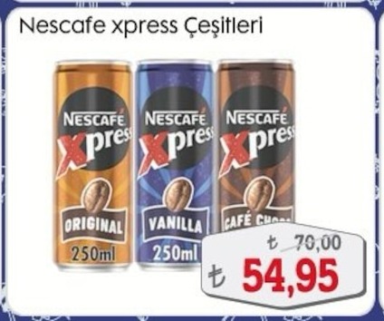 Nescafe Xpress Çeşitleri