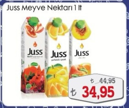 Juss Meyve Nektarı 1 Lt