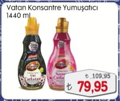 Vatan Konsantre Yumuşatıcı 1440 Ml