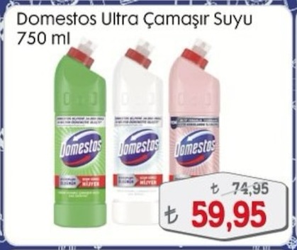 Domestos Ultra Çamaşır Suyu 750 Ml