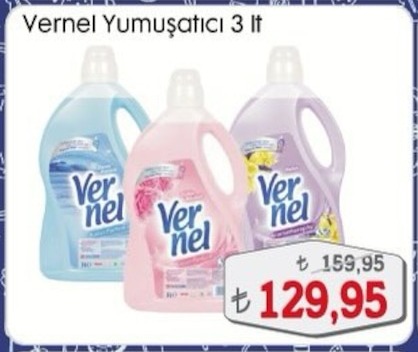Vernel Yumuşatıcı 3 Lt