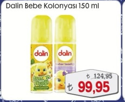 Dalin Bebe Kolonyası 150 Ml