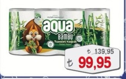 Aqua Bambu Tuvalet Kağıdı