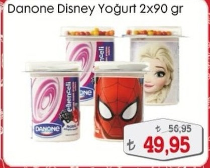 Danone Disney Yoğurt 2X90 Gr