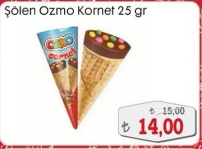 Şölen Ozmo Kornet 25 Gr