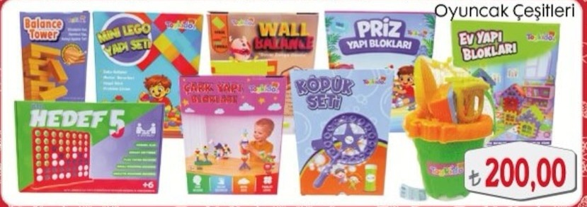 Oyuncak Çeşitleri