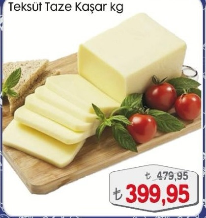 Teksüt Taze Kaşar Kg