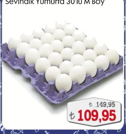 Sevinçli Yumurta 30'Lu M Boy