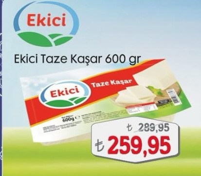 Ekici Taze Kaşar 600G