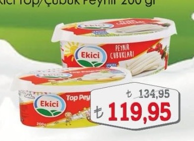 Ekici Peynir Çubukları 200 Gr