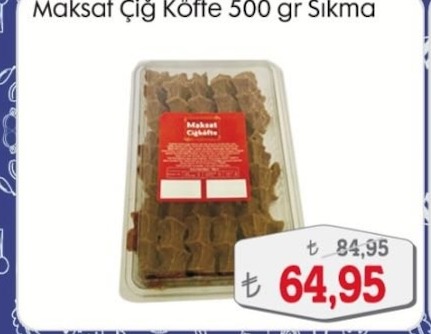 Maksat Çiğ Köfte 500G Sıkma