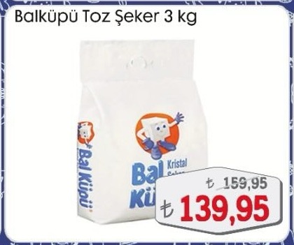Balküpü Toz Şeker 3 Kg
