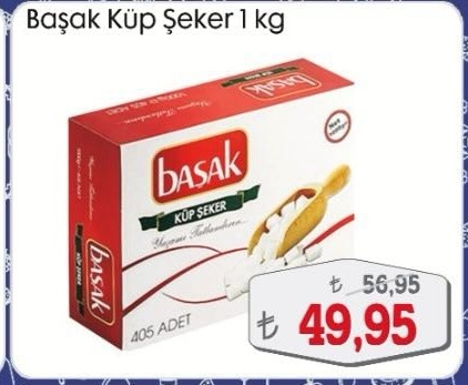 Başak Küp Şeker 1 Kg