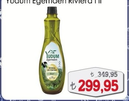 Yudum Ege'Den Riviera Zeytinyağı 1 Lt