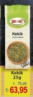 Bağdat Kekik 25G