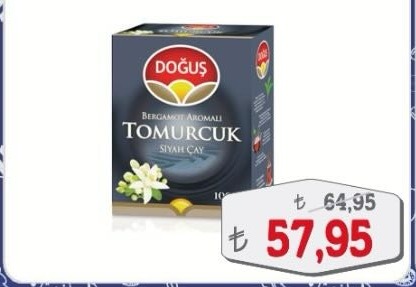 Doğuş Bergamot Aromali Tomurcuk Siyah Çay 100 Adet