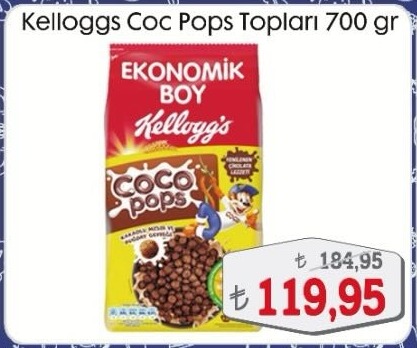 Kelloggs Coco Pops Toplari 700 G