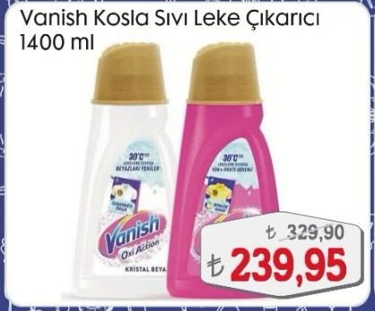 Vanish Kosla Sıvı Leke Çıkarıcı 1400 Ml