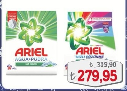 Ariel Aqua Pudra Dağ Esintisi / Ariel Hızlı Çözünme