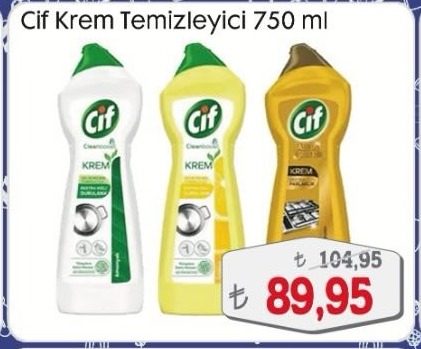 Cif Krem Temizleyici 750 Ml