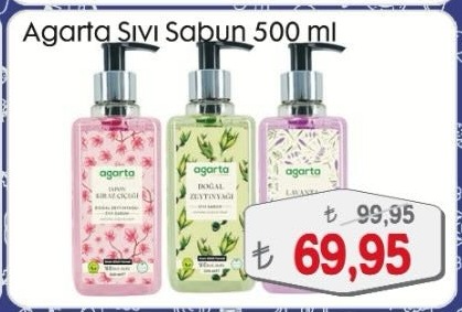 Agarta Sıvı Sabun 500 Ml