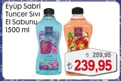 Eyüp Sabri Tuncer Sıvı El Sabunu 1500 Ml