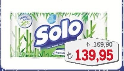 Solo Bambu Katkılı Kağıt Havlu