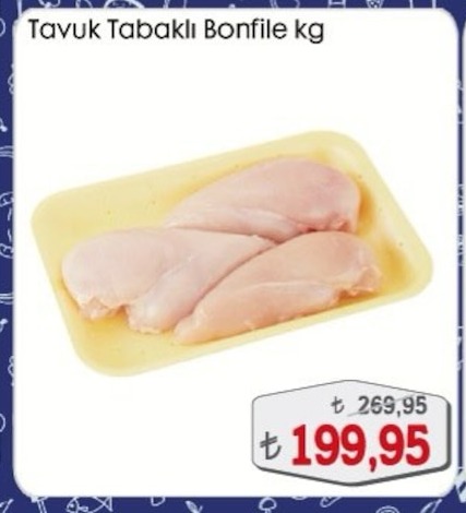 Tavuk Tabaklı Bonfile Kg