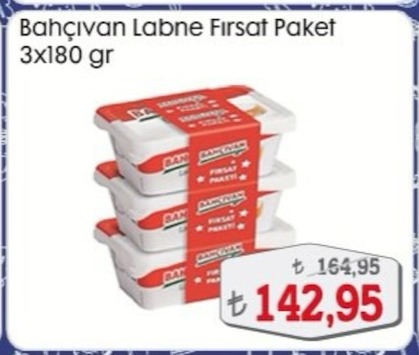 Bahçıvan Labne Fırsat Paket 3X180 Gr