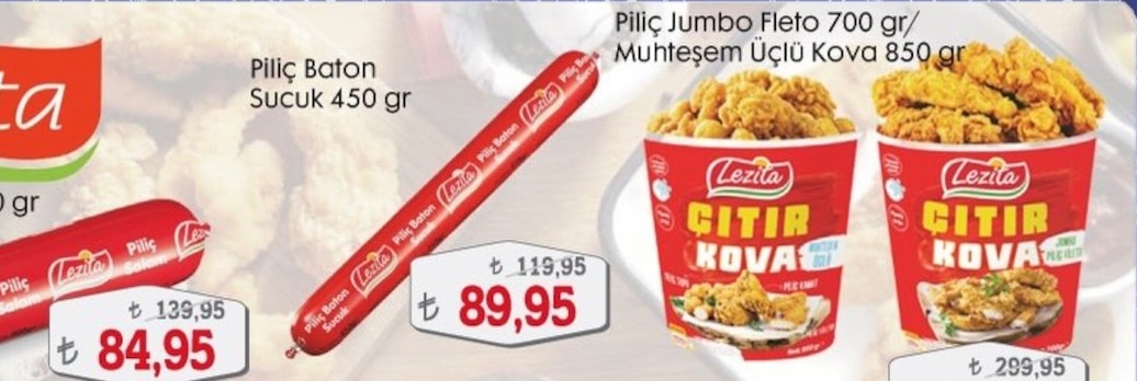 Lezita Piliç Baton Sucuk 450 G