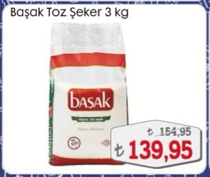 Başak Toz Şeker 3Kg