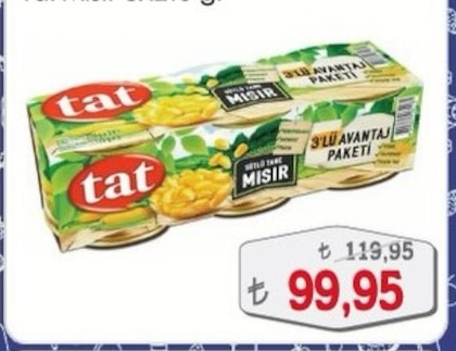 Tat 3'Lü Avantaj Paketi Mısır