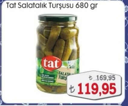 Tat Salatalık Turşusu 680 Gr