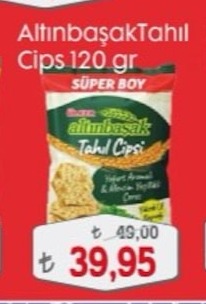 Altinbaşak Tahil Cips 120 Gr