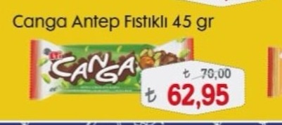 Canga Antep Fıstıklı 45 Gr