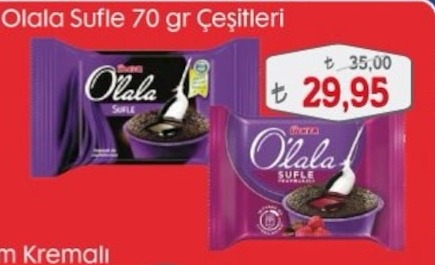 Olala Sufle 70 Gr Çeşitleri
