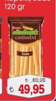 Altınbaşak Sadelik Grissini 120 Gr