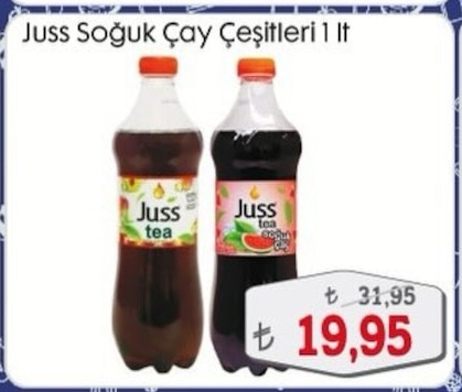 Juss Soğuk Çay 1Lt