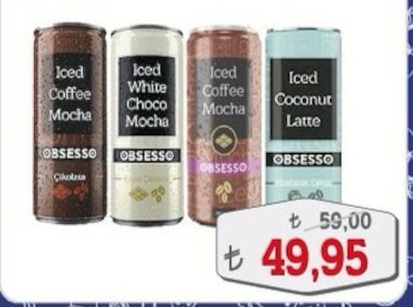 Obsesso Iced Coffee Çeşitleri