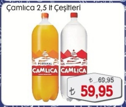 Çamlıca 2,5 Lt Çeşitleri