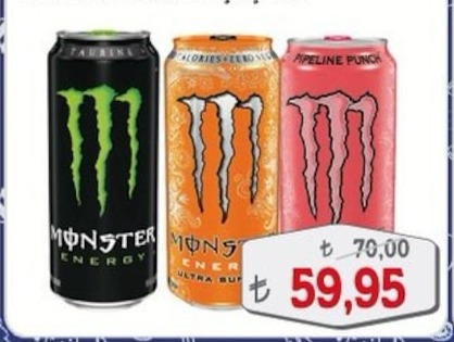 Monster Energy İçecek 500Ml