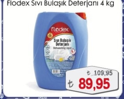 Flodex Sıvı Bulaşık Deterjanı 4 Kg