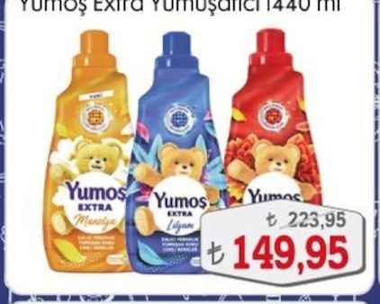 Yumoş Extra Yumuşatıcı 1440 Ml