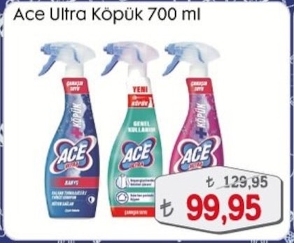 Ace Ultra Köpük 700 Ml