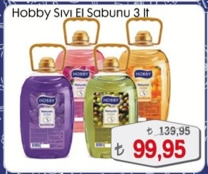 Hobby Sıvı El Sabunu 3 It