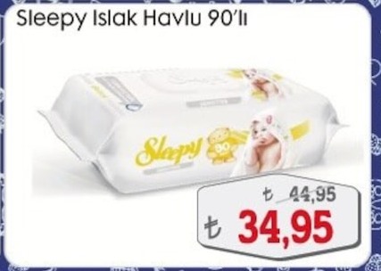 Sleepy Islak Havlu 90'Lı