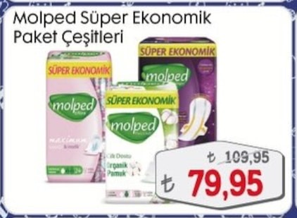 Molped Süper Ekonomik Paket Çeşitleri