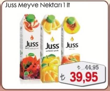Juss Meyve Nektarı 1 Lt