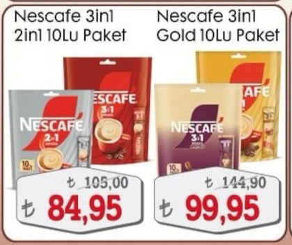 Nescafe 3In1 2In1 10Lu Paket